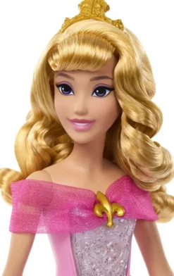 Disney Princess - Aurora Pink To Blue Dress Dukke - Mattel Jlk24