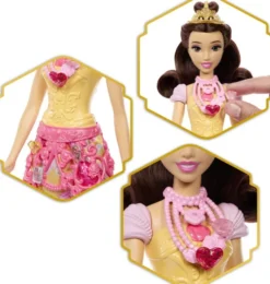 Disney Princess - Belle Dukke - Jewel Reveal - Mattel Jhl51