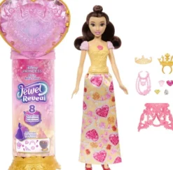 Disney Princess - Belle Dukke - Jewel Reveal - Mattel Jhl51