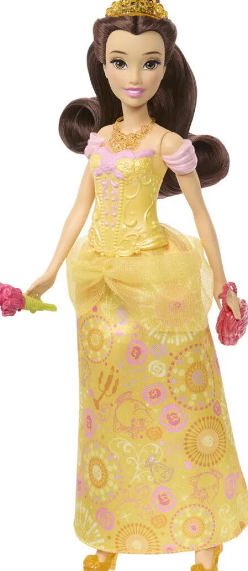 Disney Princess - Belle 2-I-1 Dukke - Mattel Jfj82
