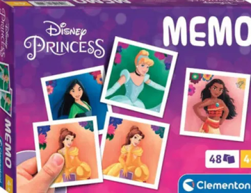 Disney Princess Memo - Vendespil - 48 Kort - Clementoni