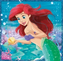 Disney Princess Puslespil - Color - 3X48 Brikker - Clementoni