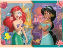Disney Princess Puslespil - Color - 2X20 Brikker - Clementoni