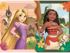 Disney Princess Puslespil - Color - 2X20 Brikker - Clementoni