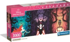 Disney Princess Puslespil - High Quality Panorama - 1000 Brikker - Clementoni