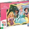 Disney Princess Puslespil - Super Color - 104 Brikker - Clementoni