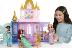 Disney Princess - Rapunzel Close & Carry Castle - Mattel Jlk27