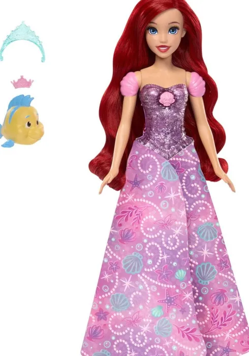 Disney Princess - Transforming Ariel Dukke - Mattel Jlk19