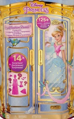 Disney Prinsesser - Askepot Dukke - Royal Fashion Reveal