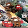 Disney Puslespil - Cars - Maxi Super Color - Clementoni - 104 Brikker