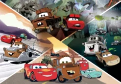 Disney Puslespil - Cars - Maxi Super Color - Clementoni - 104 Brikker