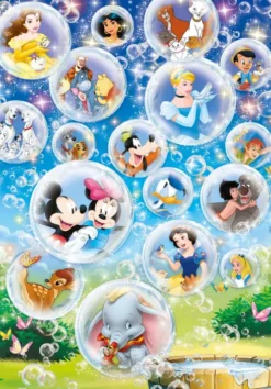 Disney Puslespil - Classic Characters - 104 Brikker - Clementoni