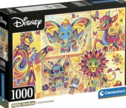 Disney Puslespil - Disney Classics - 1000 Brikker - Clementoni