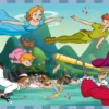 Disney Puslespil - Dyr - Super Color - Clementoni - 4 Stk