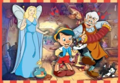 Disney Puslespil - Dyr - Super Color - Clementoni - 4 Stk