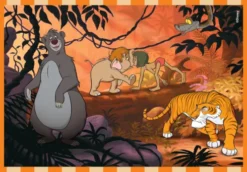 Disney Puslespil - Dyr - Super Color - Clementoni - 4 Stk