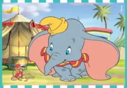 Disney Puslespil - Dyr - Super Color - Clementoni - 4 Stk