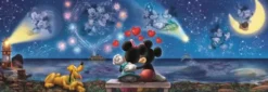 Disney Puslespil - Mickey Og Minnie - Panorama - 1000 Brikker - Clementoni