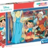 Disney Puslespil - Pinocchio - Super Color - Clementoni - 104 Brikker