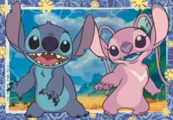 Disney Puslespil - Stitch - 104 Brikker - Clementoni