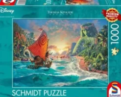 Disney Puslespil - Thomas Kinkade - Vaiana - 1000 Brikker - Schmidt