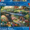 Disney Puslespil - Thomas Kinkade - Alice I Eventyrland - 1000 Brikker - Schmidt