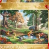 Disney Puslespil - Thomas Kinkade - Peter Plys - 1000 Brikker - Schmidt