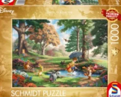 Disney Puslespil - Thomas Kinkade - Peter Plys - 1000 Brikker - Schmidt