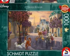 Disney Puslespil - Thomas Kinkade - Aristocats - 1000 Brikker - Schmidt