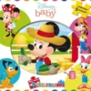 Disney Puslespil Til Baby - Min Første Puslespilsbog - 5 Spil