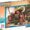 Disney Puslespil - Vaiana 2 - Super - 104 Brikker - Clementoni