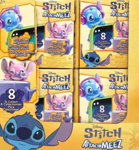 Disney Stitch - Attachmeez Assorterede