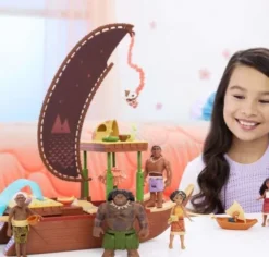 Disney Vaiana 2 - Adventure Canoe With Mini Doll - Jbt78