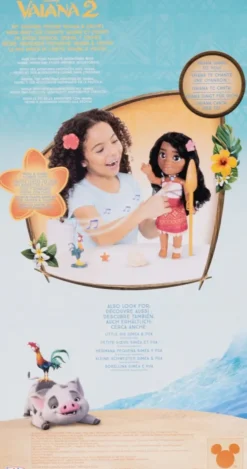 Disney Vaiana - Syngende Ven - Vaiana Dukke 38Cm
