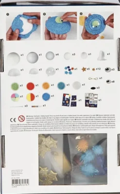 DIY Kit - Aliens Univers - Modellervoks Sæt Med Silk Clay