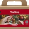 DIY Kit - Silk Clay Og Foam Clay - Julekugle Med Rensdyr