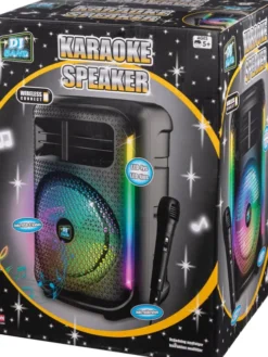 Dj Band - Karaoke Speaker - Højtaler Med Mikrofon Og Lys