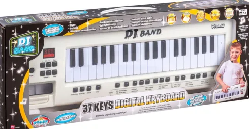 Dj Band - 37-Keys Digital Keyboard Til Børn - Vn 71142