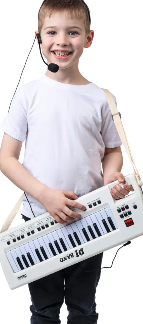 Dj Band - 37-Keys Digital Keyboard Til Børn - Vn 71142