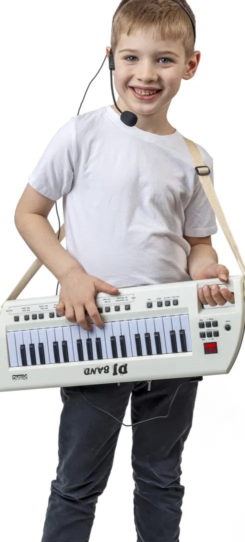 Dj Band - 37-Keys Digital Keyboard Til Børn - Vn 71142