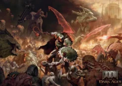 Doom Puzzle - 1000 Brikker - The Dark Ages - Slayer?S Rag
