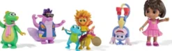 Dora Udforskeren - Gavesæt Med 5 Figurer
