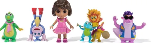 Dora Udforskeren - Gavesæt Med 5 Figurer