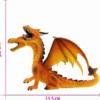 Drage Figur Med 2 Hoveder - Orange - 75598 - Bullyland