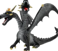 Drage Figur Med 2 Hoveder - Sort - 75597 - Bullyland