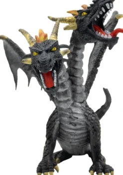 Drage Figur Med 2 Hoveder - Sort - 75597 - Bullyland