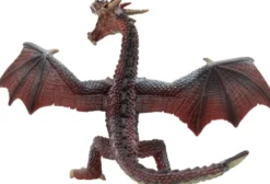 Drage Figur - Rød Og Brun - 75591 - Bullyland