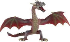 Drage Figur - Rød Og Brun - 75591 - Bullyland