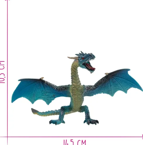 Drage Figur - Turkis - 75592 - Bullyland
