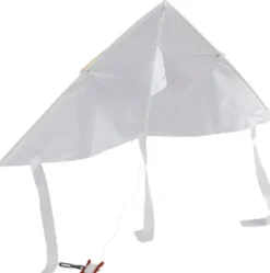 Drage Til Børn - Mal Selv - Uden Motiv - 46X90 CM - Hvid